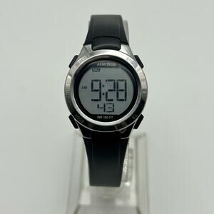 Armitron Silver Black WR 165 FT Women’s Digital Watch